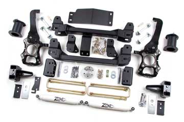 Zone Offroad 4" Suspension Lift Kit for 2009 to 2014 Ford F150 Trucks